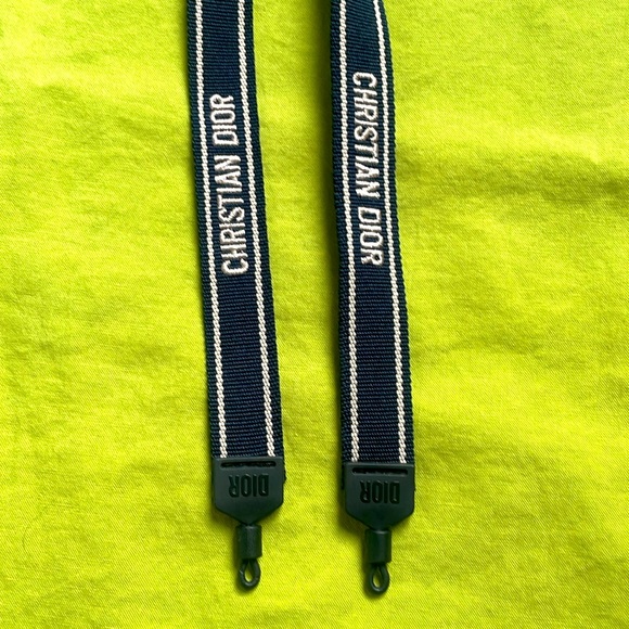 NWOT: Authentic Christian Dior Logo Shoulder Strap no ring - Picture 2 of 14